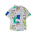 Moschino Kids Camicia con Grafica Fumetti per Neonati