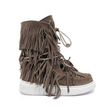 Jammers Bambina Stivale Di Camoscio Beige