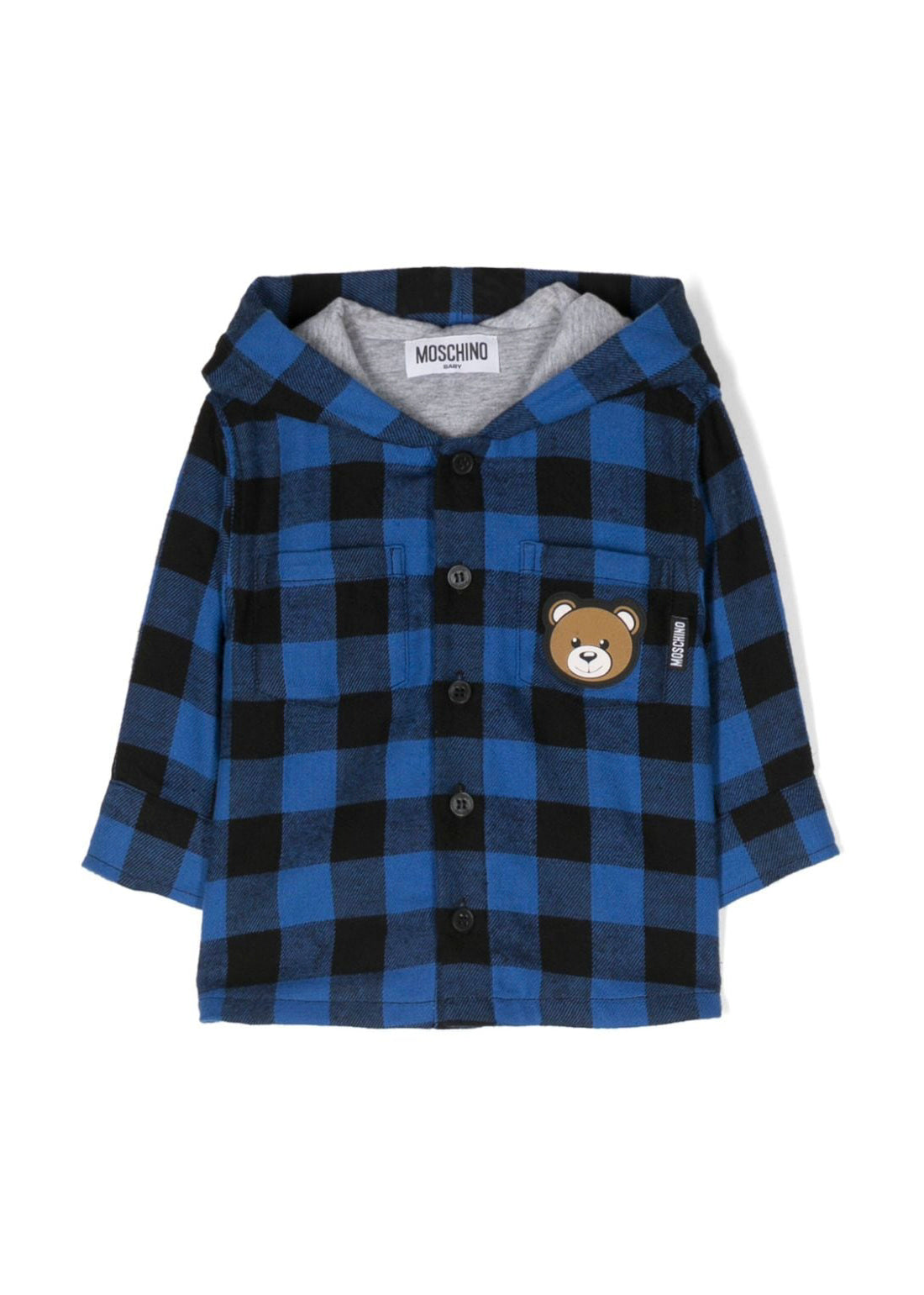 Giacca Teddy Bear con Cappuccio Moschino Kids: Stile e Comfort per i Piccoli Avventurieri