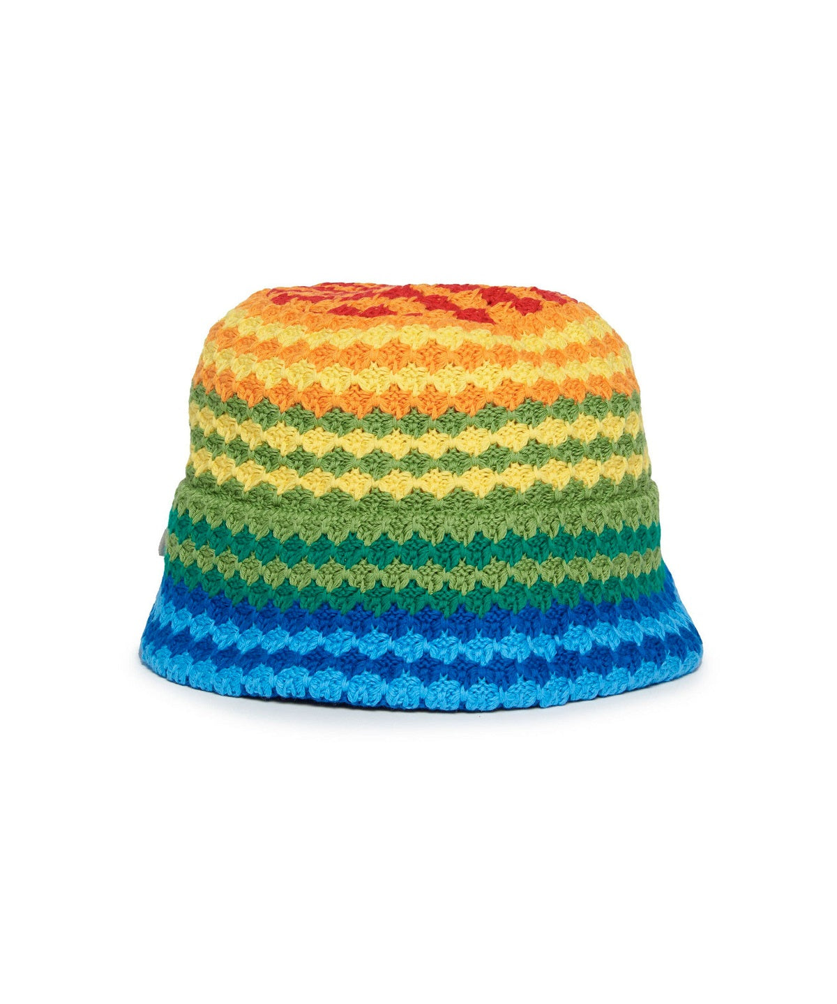 N°21 Kids Bucket Crochet Rainbow per Bambine