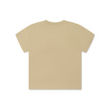 Moschino Kids T-shirt Natural con Stampa per Neonati
