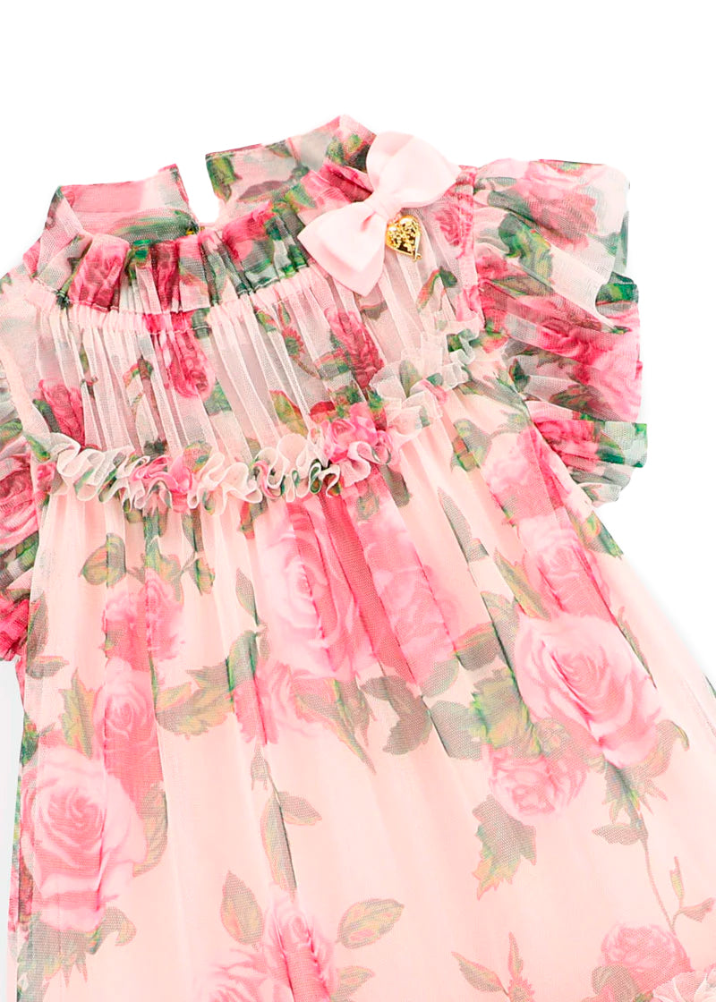 Angel's Face Pink Fantasy Dress for Girls