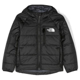 The North Face Kids Reversible Down Jacket Black/Grey
