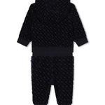 Completo Tuta con Logo All-Over BOSS Kids - Stile Sportivo e Comodità in una Miscela di Cotone