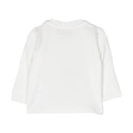 T-shirt Bianca Teddy Bear Cuore Moschino Kids: Dolcezza e Stile per le Piccole Fashion Icon