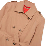 Max & Co Kids Trench Doppiopetto Beige con Cintura