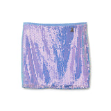 Patrizia Pepe Gonna con Pailettes Blueberry per Bambine