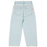 Diesel Kids Jeans Flare Chiaro con Abrasioni per Bambine (retro)