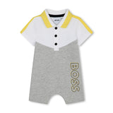 Boss Kids Pagliaccetto con Design Colorblock
