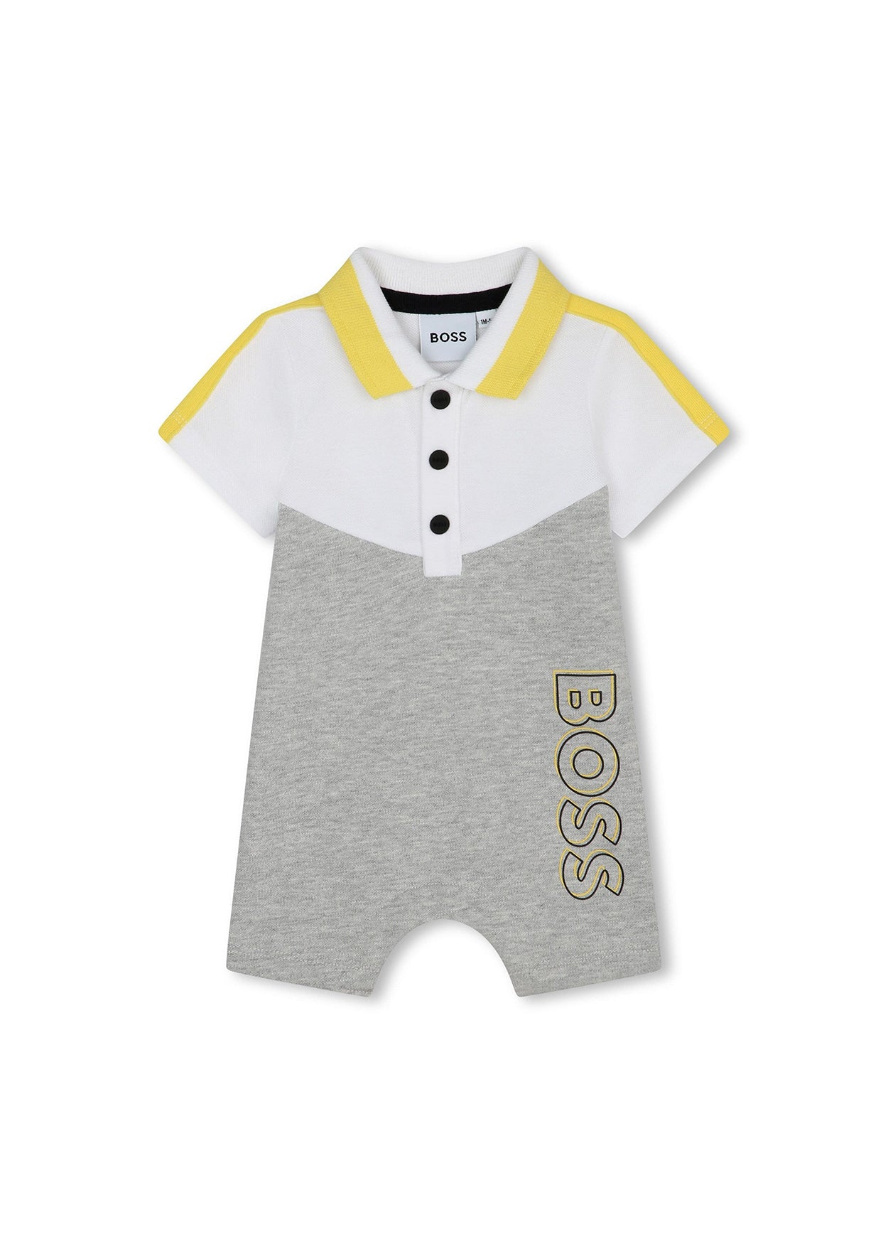 Boss Kids Pagliaccetto con Design Colorblock