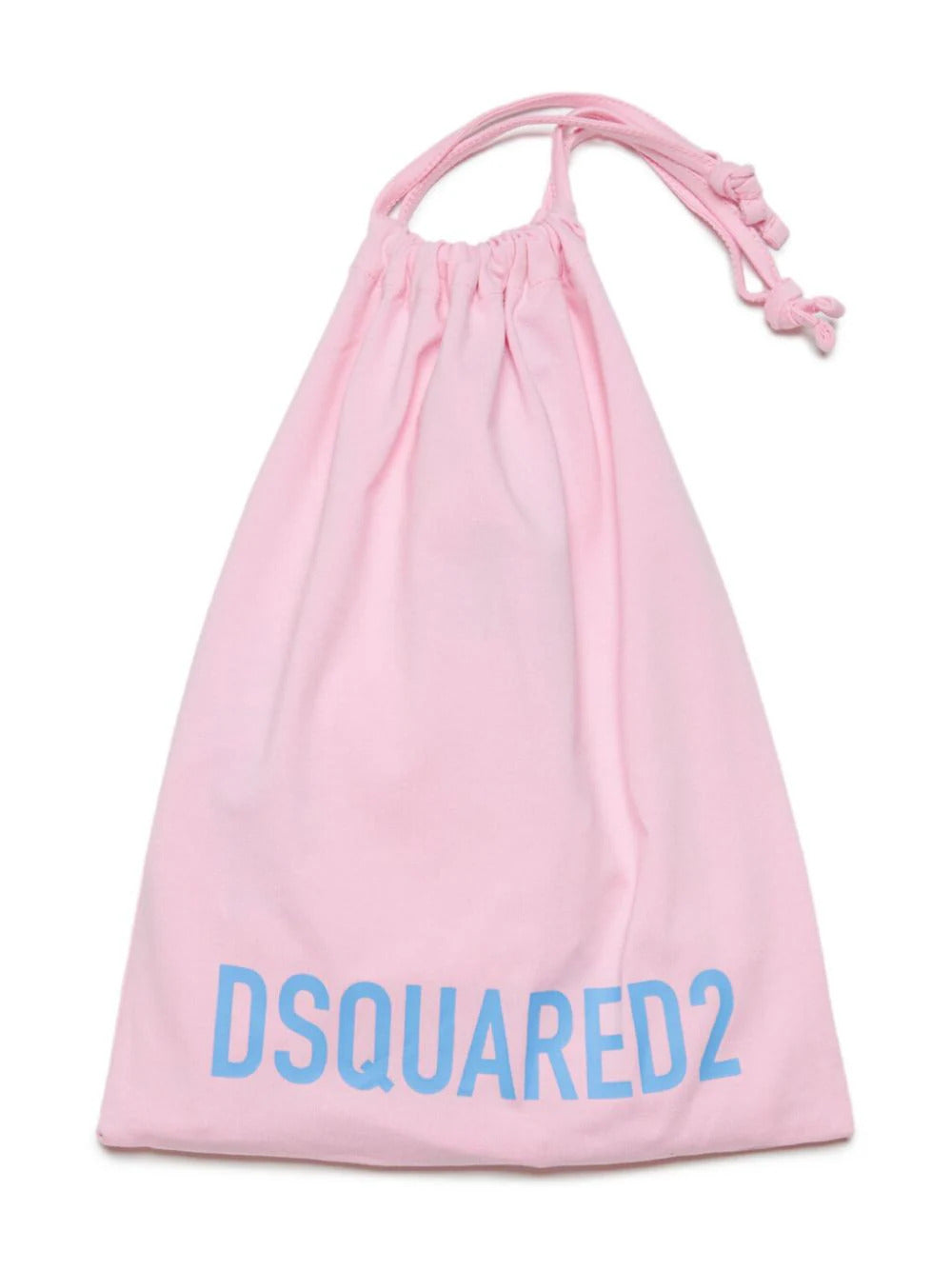 Pigiama DSquared2 Kids Rosa Chiaro con Stampa Logo | Maniche Lunghe | Chiusura con Bottoni a Pressione
