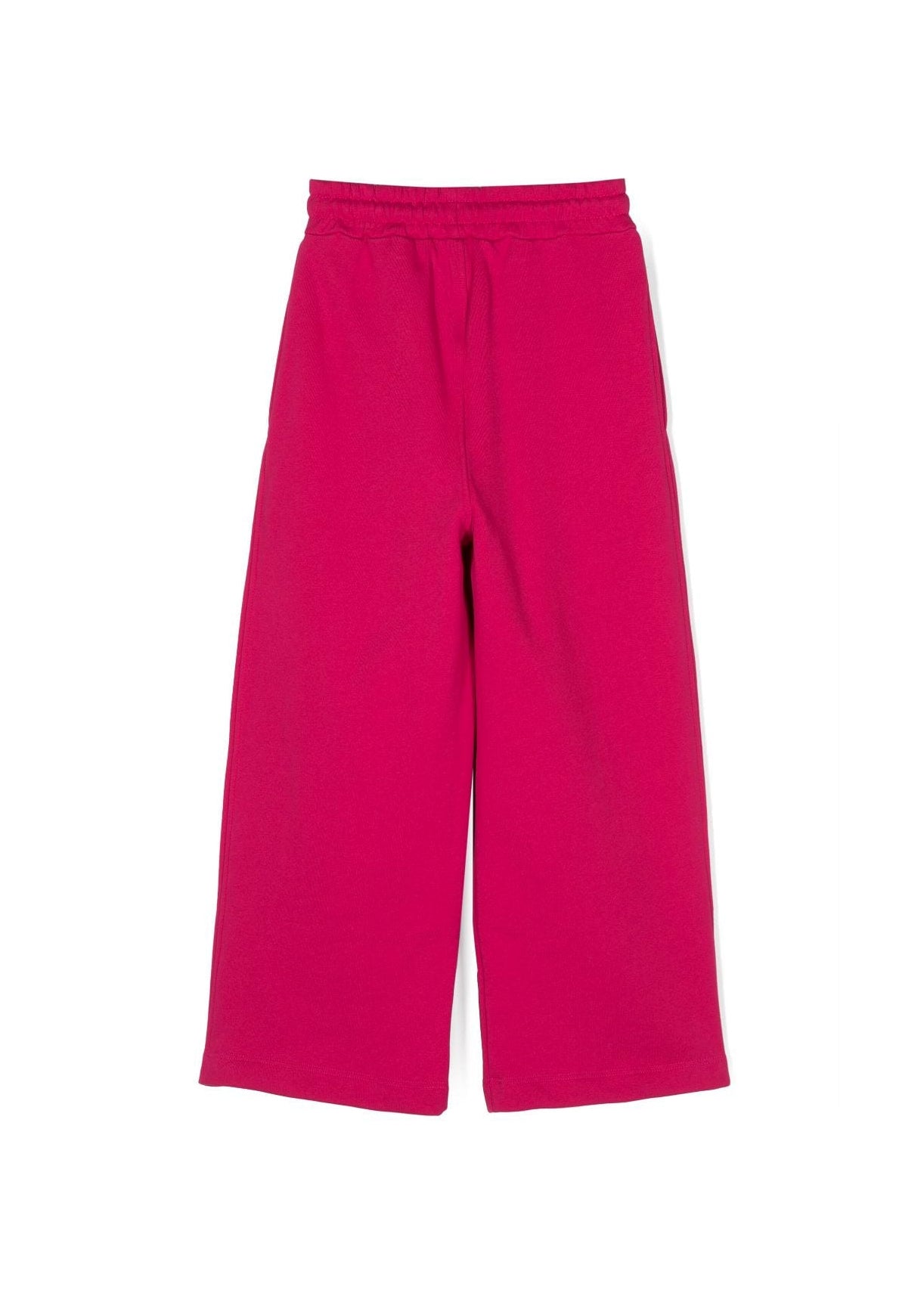 Pantaloni a Palazzo MSGM Kids | Fucsia con Logo | Stile e Comfort per Bambine
