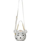 Sprayground Kids Borsa Grigia Couture Bear Ball