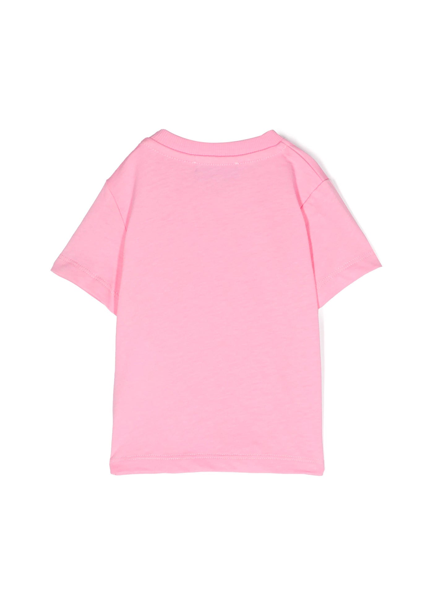 Moschino Kids T-Shirt Rosa Teddy Bear per Neonate