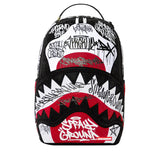 Sprayground Kids Zaino Nero/Rosso Vandal Trinity Backpack