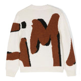 Cardigan MSGM Kids in Lana con Scollo a V