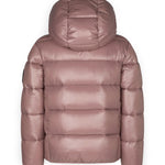 Giacchetto con Cappuccio Save the Duck Kate per Bambine: Stile e Calore in Rosa, Imbottitura Morbida e Dettagli Eleganti