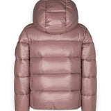 Giacchetto con Cappuccio Save the Duck Kate per Bambine: Stile e Calore in Rosa, Imbottitura Morbida e Dettagli Eleganti