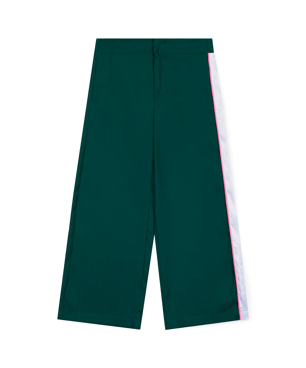 Iceberg Kids Pantalone Sportivo Verde per Bambine