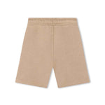 Boss Kids Short Beige con Stampa Logo per Bambini