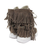 Jammers Bambina Stivale Di Camoscio Beige