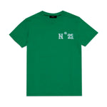 N°21 Kids T-shirt Verde con Logo N°21 Milano