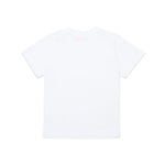 Diesel Kids T-Shirt Bianca con Logo Oval D per Neonati