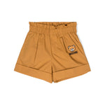 Moschino Kids Short Beige con Teddy Bear per Bambine