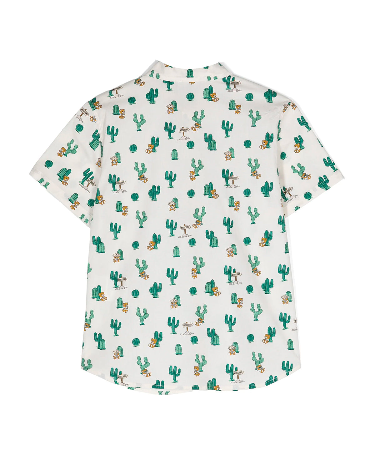Moschino Kids Camicia Fantasia Toy Cactus per Bambini