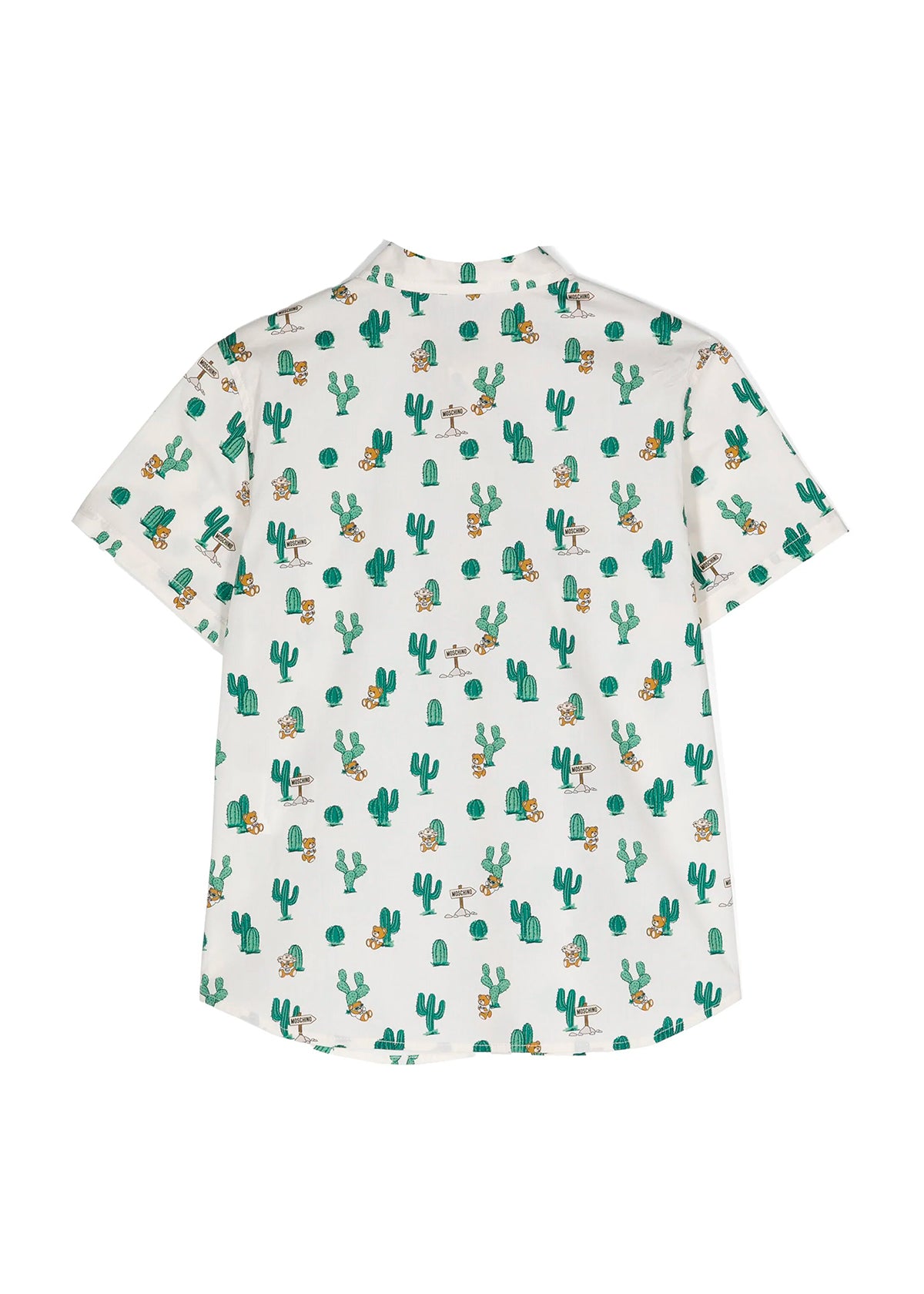 Moschino Kids Camicia Fantasia Toy Cactus per Bambini