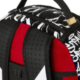 Sprayground Kids Zaino Nero/Rosso Vandal Trinity Backpack