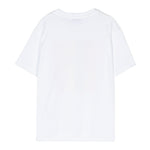 Msgm Kids T-Shirt Bianca con Stampa Multicolor per Bambine