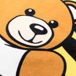 Moschino Kids Telo Mare Giallo Teddy Bear