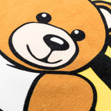 Moschino Kids Telo Mare Giallo Teddy Bear