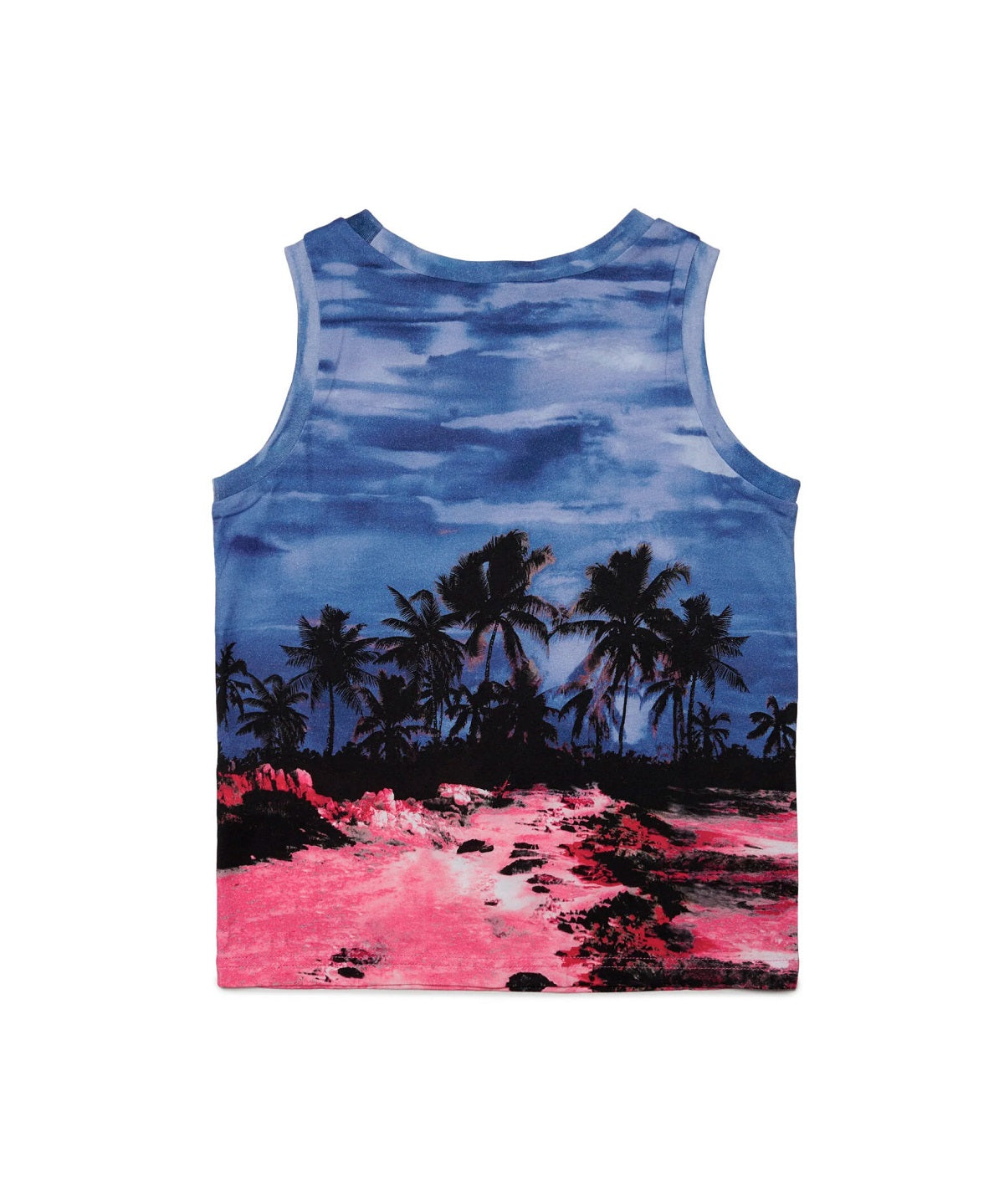 Dsquared2 Kids Canotta Stampa Palme per Bambini