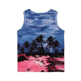 Dsquared2 Kids Canotta Stampa Palme per Bambini
