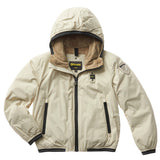 Blauer Kids Piumino Liscio con Interno in Pelliccia