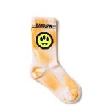 Barrow Kids Orange Tie Dye Terry Socks