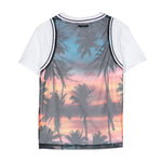 MSGM Kids T-Shirt con Canotta per Bambini