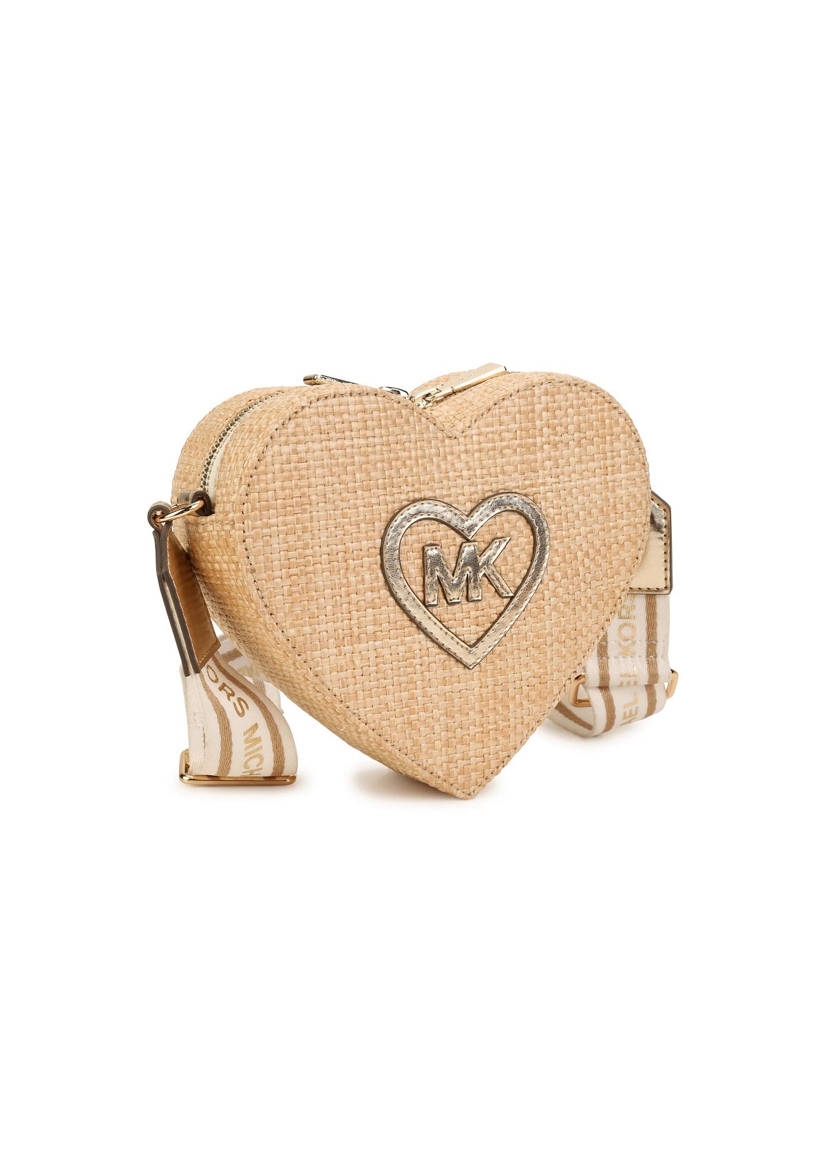 Michael Kors Kids Borsa a Spalla a Forma di Cuore