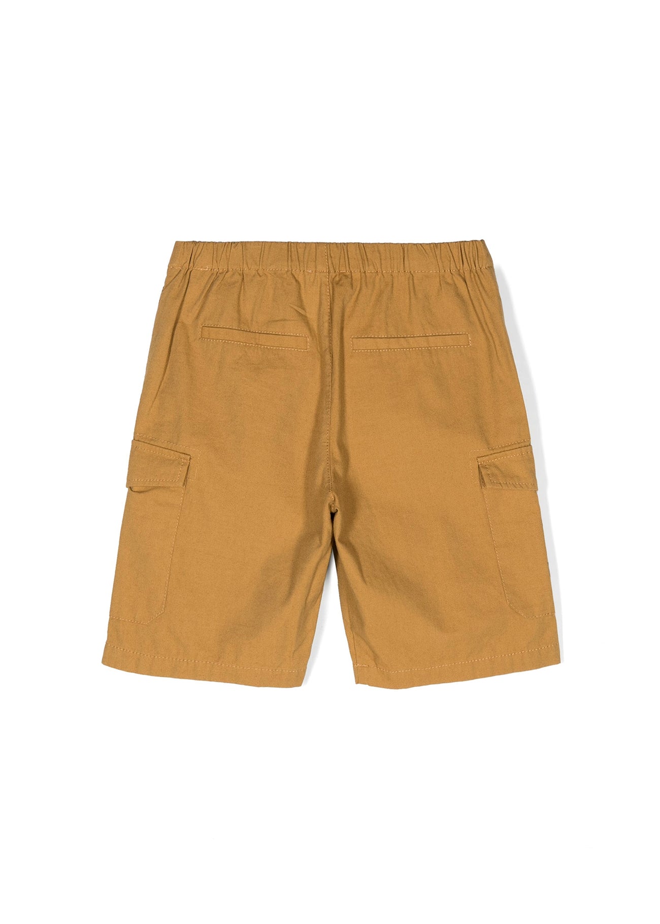 Moschino Kids Bermuda Marrone con Tasconi per Bambini