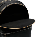 Elisabetta Franchi La Mia Bambina Zaino Nero con Logo (dettaglio interno)