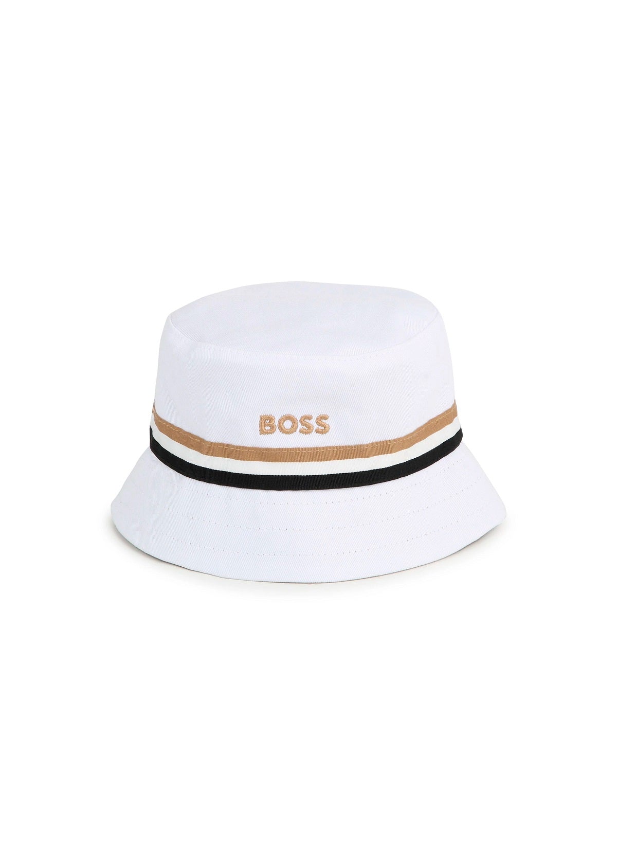 Boss Kids Cappello Bucket Reversibile per Neonati