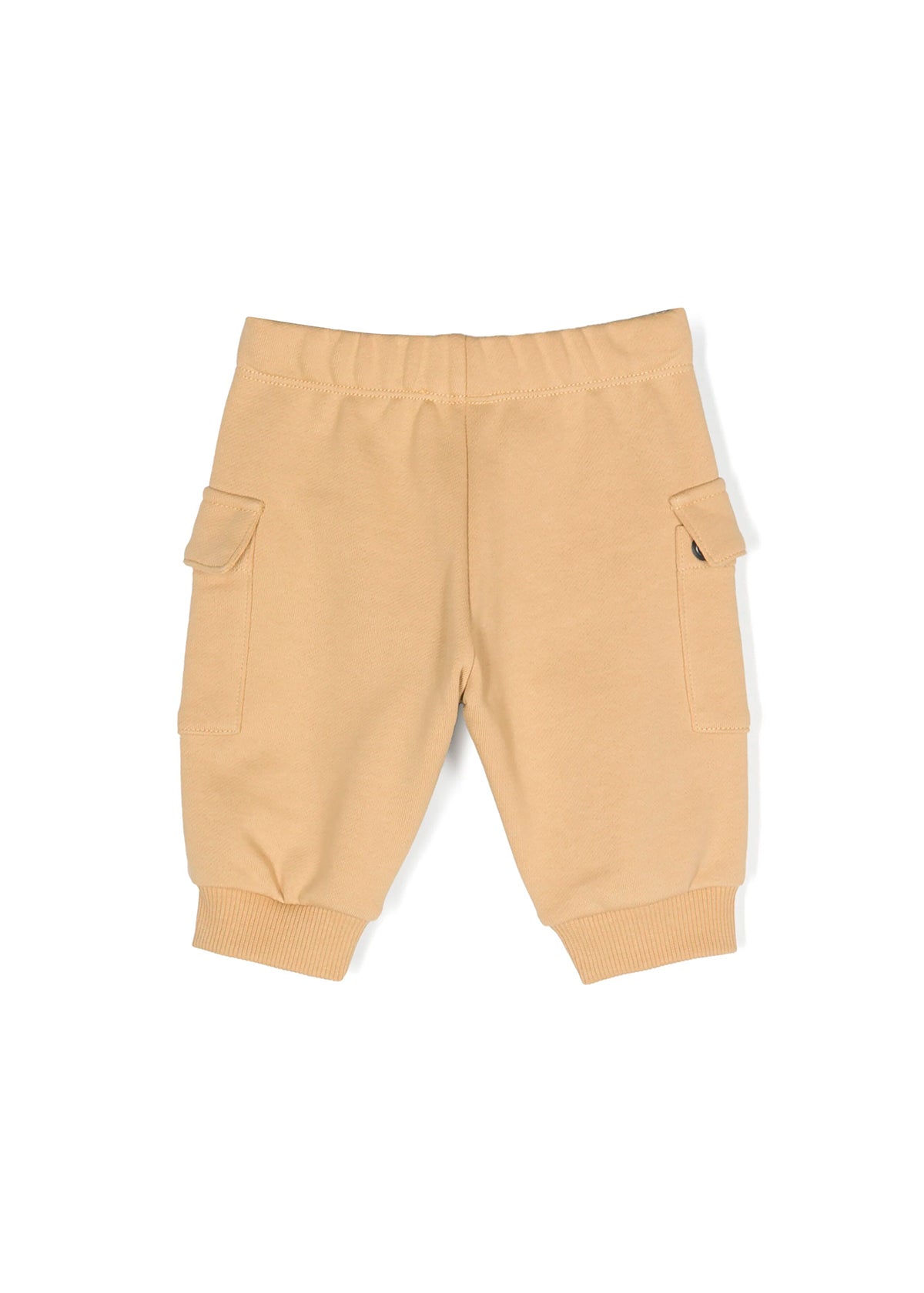 Moschino Kids Pantalone Joggers Beige per Neonati