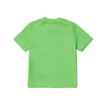 Dsquared2 Kids T-Shirt Verde con Grafica Beach per Neonati