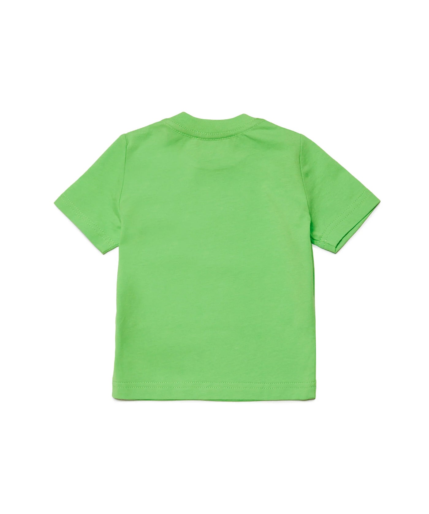 Dsquared2 Kids T-Shirt Verde con Grafica Beach per Neonati