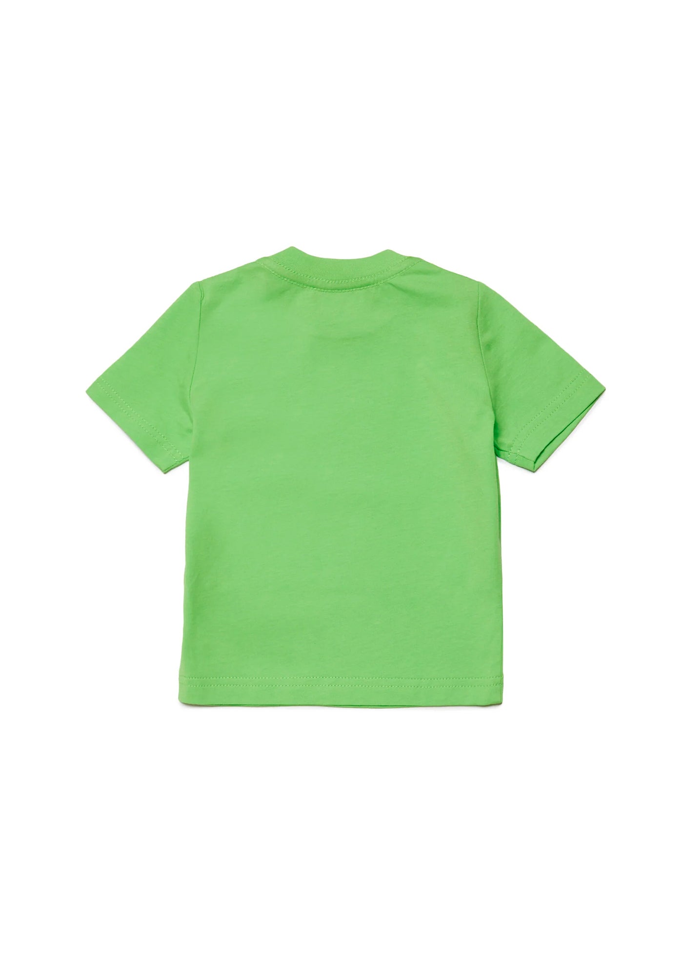 Dsquared2 Kids T-Shirt Verde con Grafica Beach per Neonati