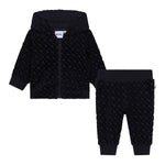 Completo Tuta con Logo All-Over BOSS Kids - Stile Sportivo e Comodità in una Miscela di Cotone