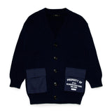 N°21 Kids Cardigan Blu Oversize per Bambini