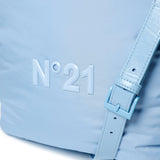 N°21 Quilted Shoulder Bag with Rubberized Logo